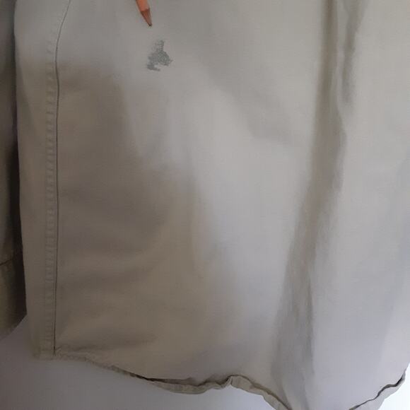 Mossy Oak Long Sleeve Button Up Shirt Men’s Size XL Embroidered Beige Camo - Picture 7 of 9